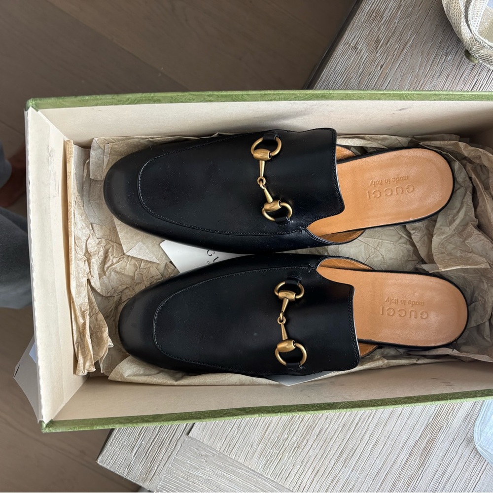 Glamour Black Loafers Slip-Ons Classic Design